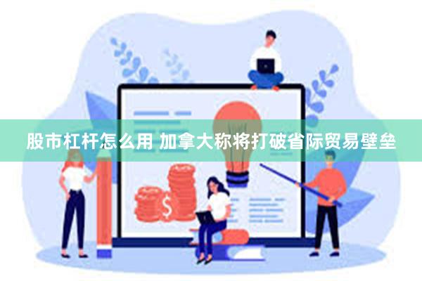 股市杠杆怎么用 加拿大称将打破省际贸易壁垒